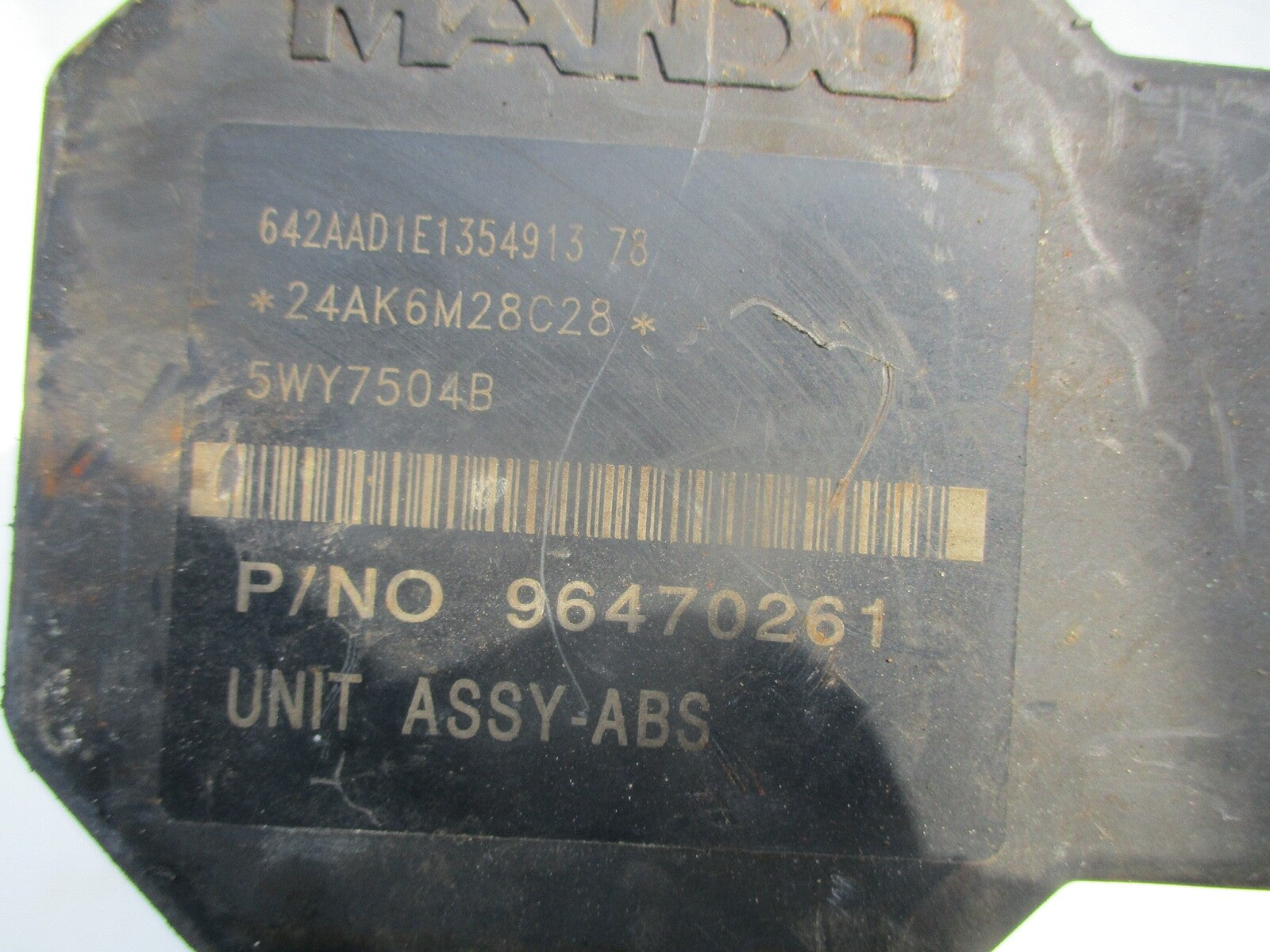 CHEVROLET KALOS 2007 1.2 PETROL ABS PUMP 96 470 254