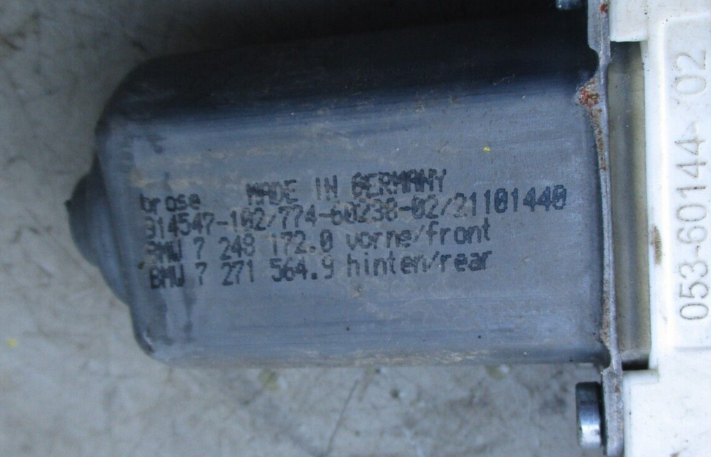BMW 5 SERIES OSF DRIVERS SIDE FRONT WINDOW MOTOR 942889