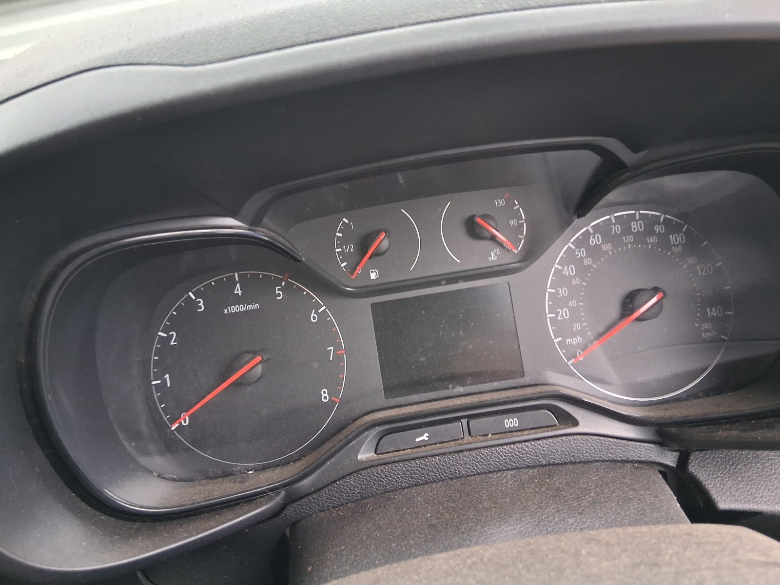 2020 VAUXHALL COMBO E MK4 1.5 DIESEL SPEEDO SPEEDOMETER INSTRUMENT CLUSTER