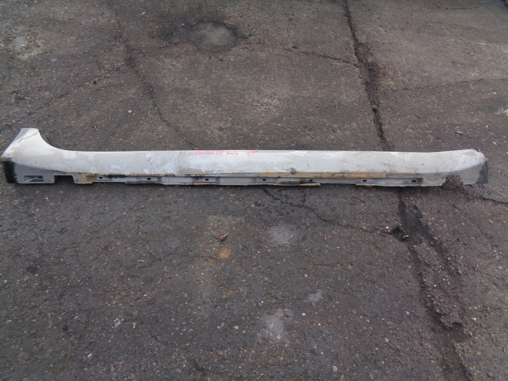 JAGUAR XF 2010 X250 3.0 DIESEL OS DRIVER SIDE SKIRT IN GREY