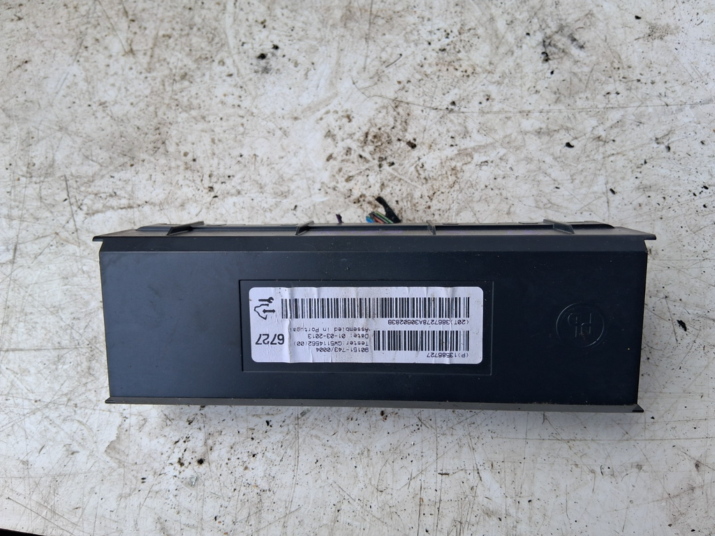 2013 VAUXHALL ASTRA J ECU HEATER CONTROL MODULE 13586727