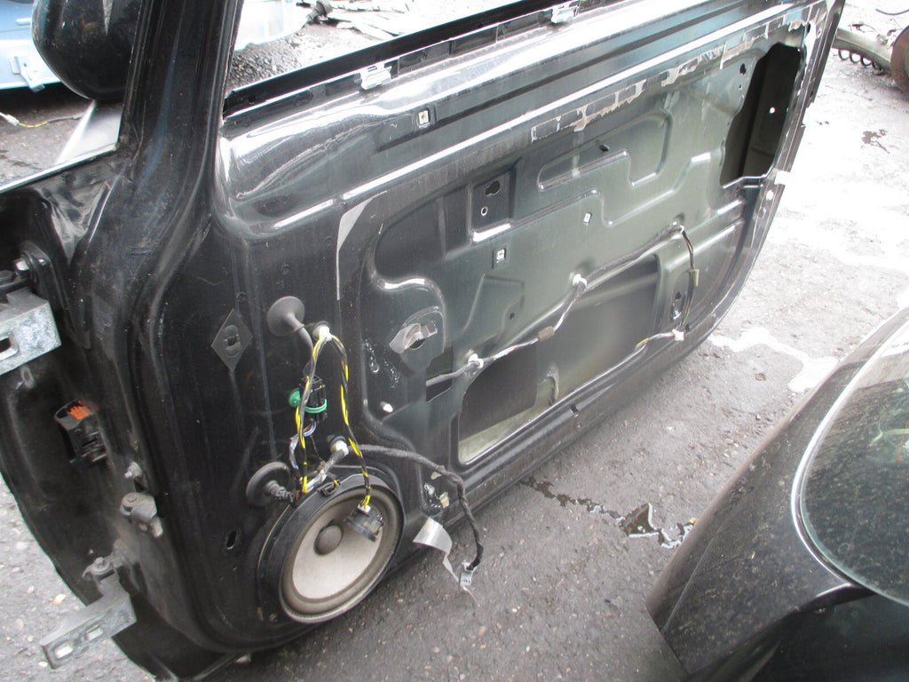 VAUXHALL CORSA D 2013 3 DOOR OS DRIVER SIDE BARE DOOR BLACK