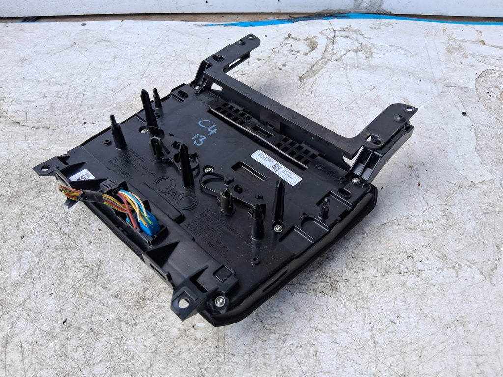 2013 CITROEN C4 MK2 HEATER AC CLIMATE CONTROL SWITCH PANEL