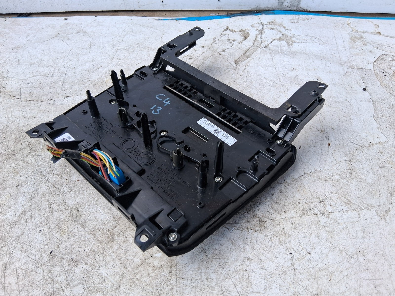 2013 CITROEN C4 MK2 HEATER AC CLIMATE CONTROL SWITCH PANEL