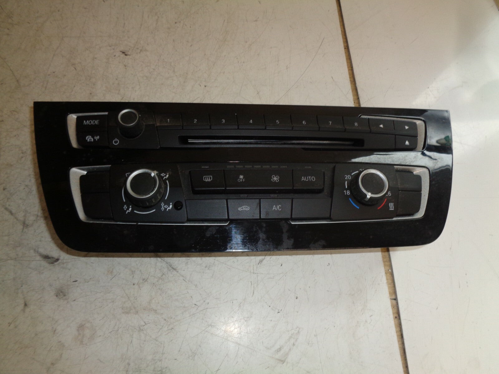 BMW 1 SERIES F20 2019 LCI AIR CON HEATER RADIO CONTROL PANEL 6832880