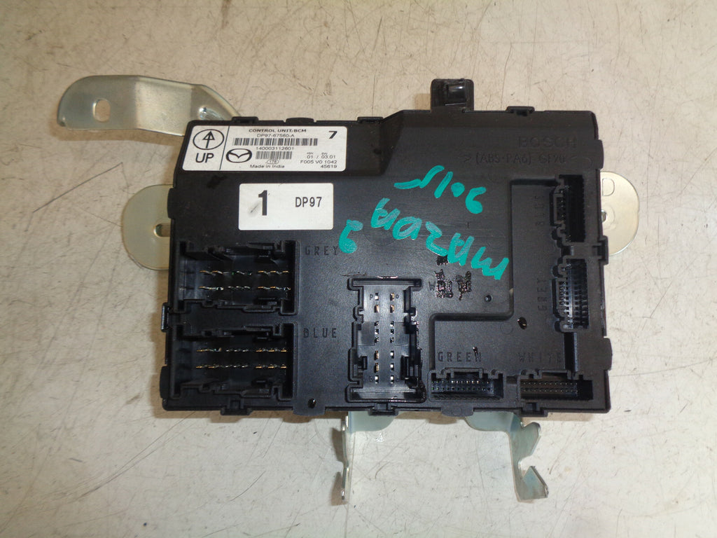 MAZDA 2 MK3 DJ 2015 1.5 PETROL BCM BODY CONTROL MODULE DP9767560A