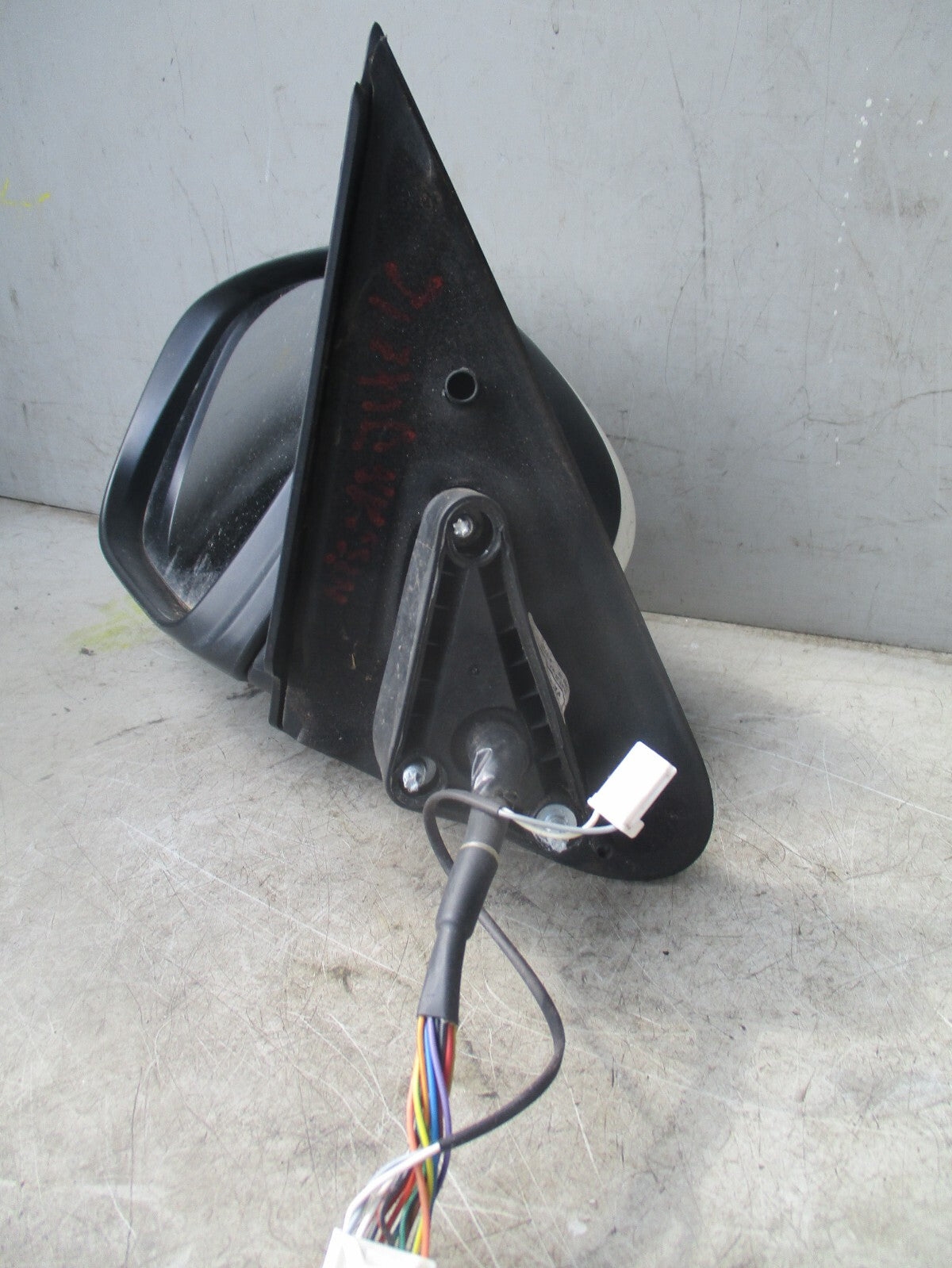 NISSAN JUKE F16 2016 NSF PASSENGER SIDE LEFT FRONT DOOR WING MIRROR WHITE