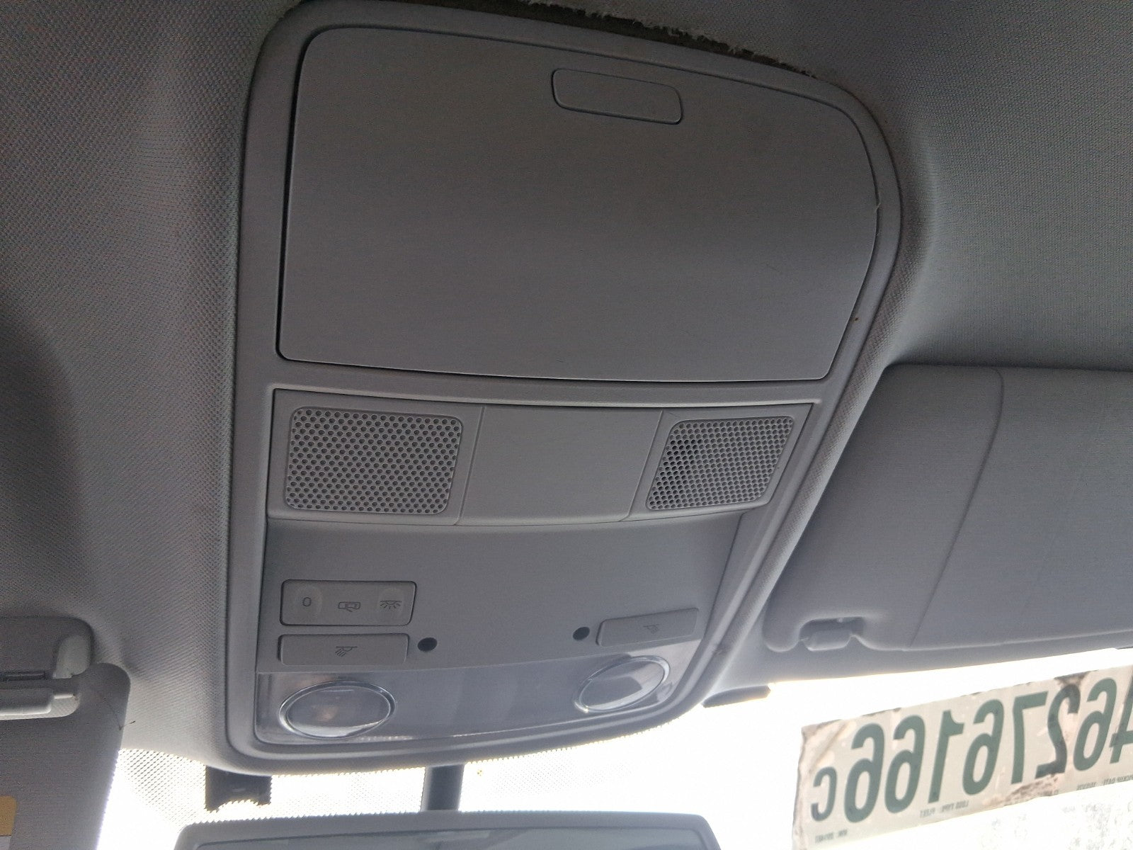 2012 VW VOLKSWAGEN GOLF MK6 FRONT INTERIOR ROOF READING LIGHT