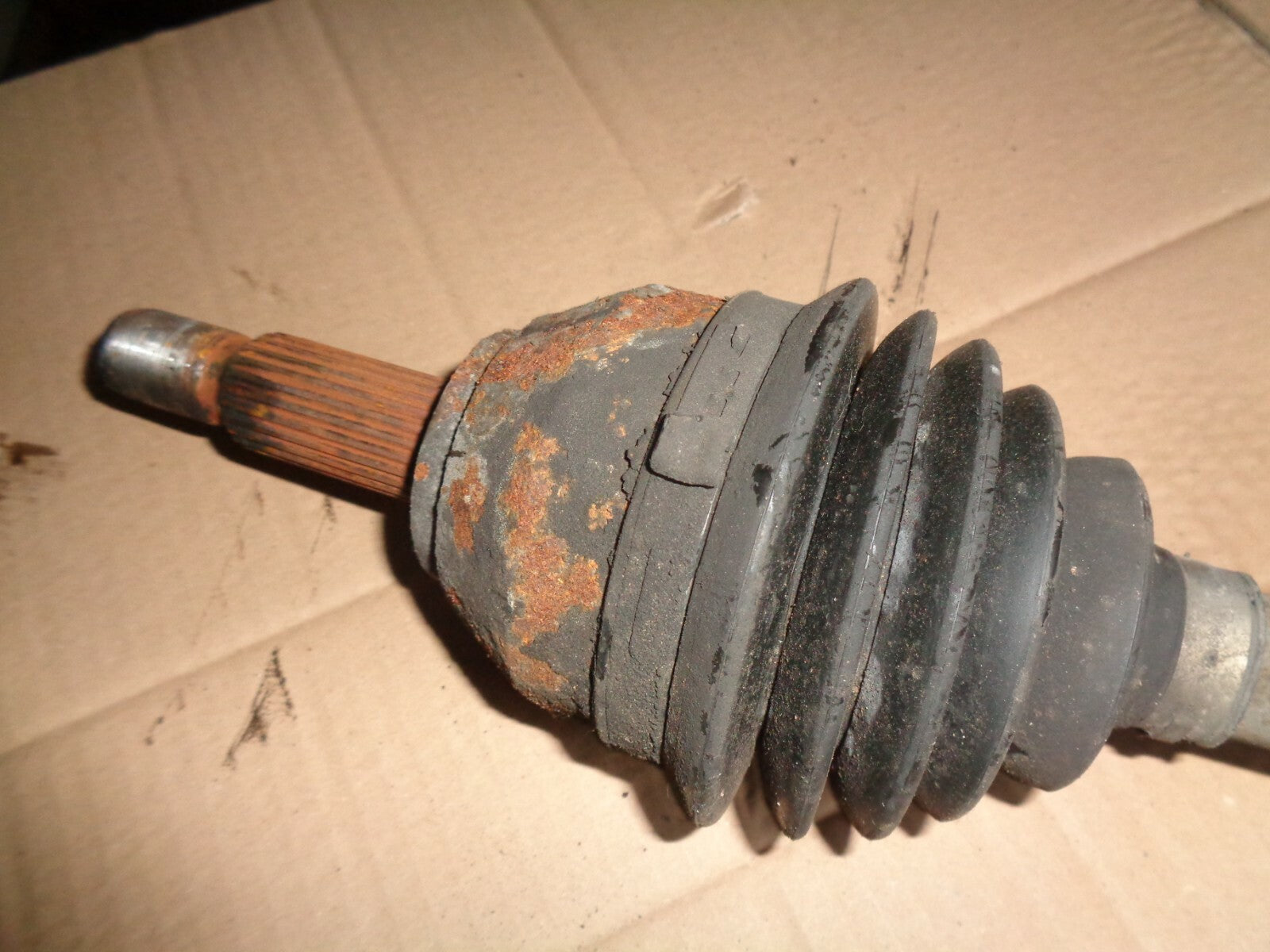 FORD TRANSIT CONNET 2005 MK1 OS DRIVER SIDE DRIVERSHAFT