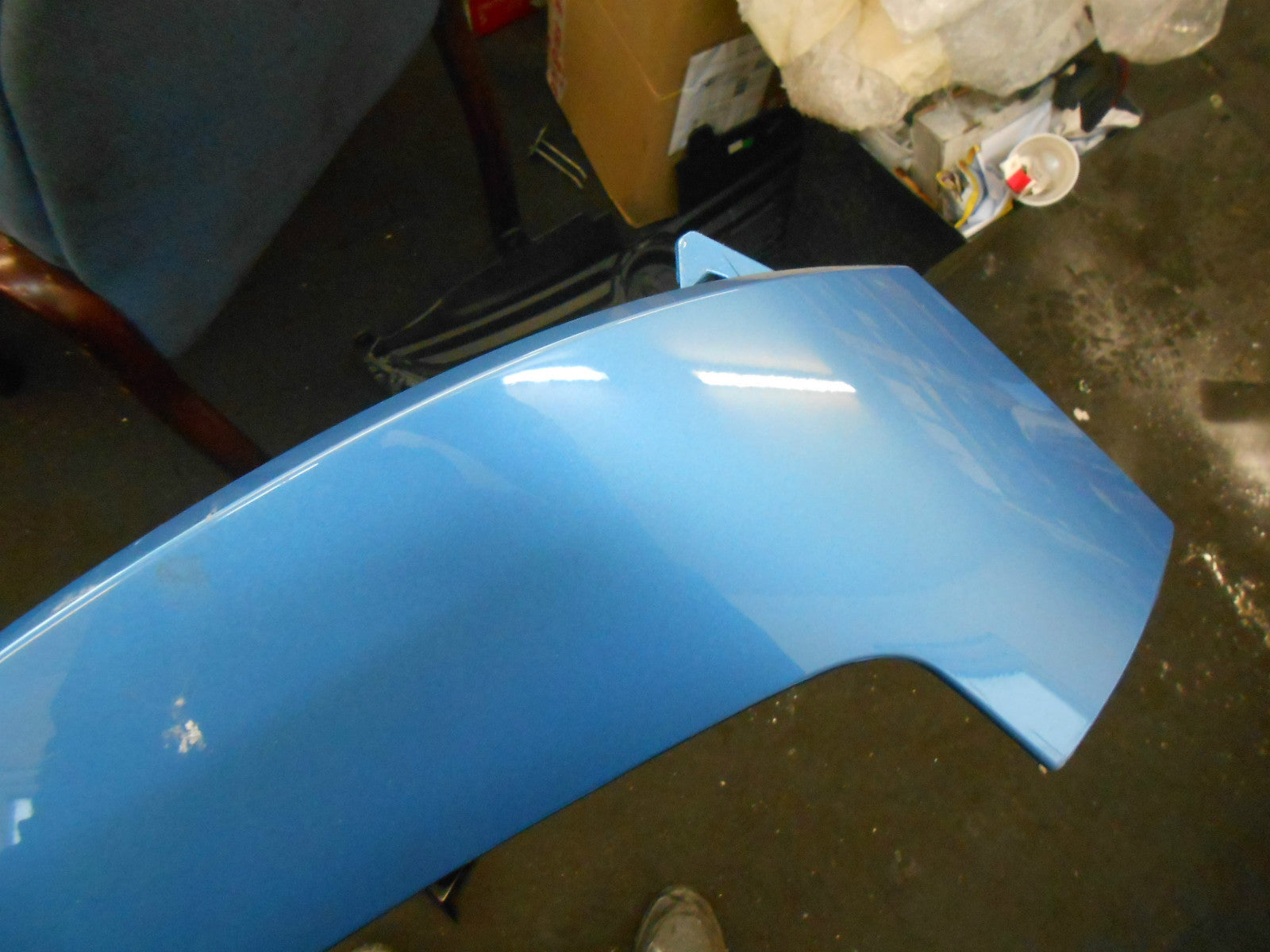 RENAULT MEGANE 2013 MK3 COUPE REAR BOOT TAILGATE SPOILER LIGHT BLUE 960300005R
