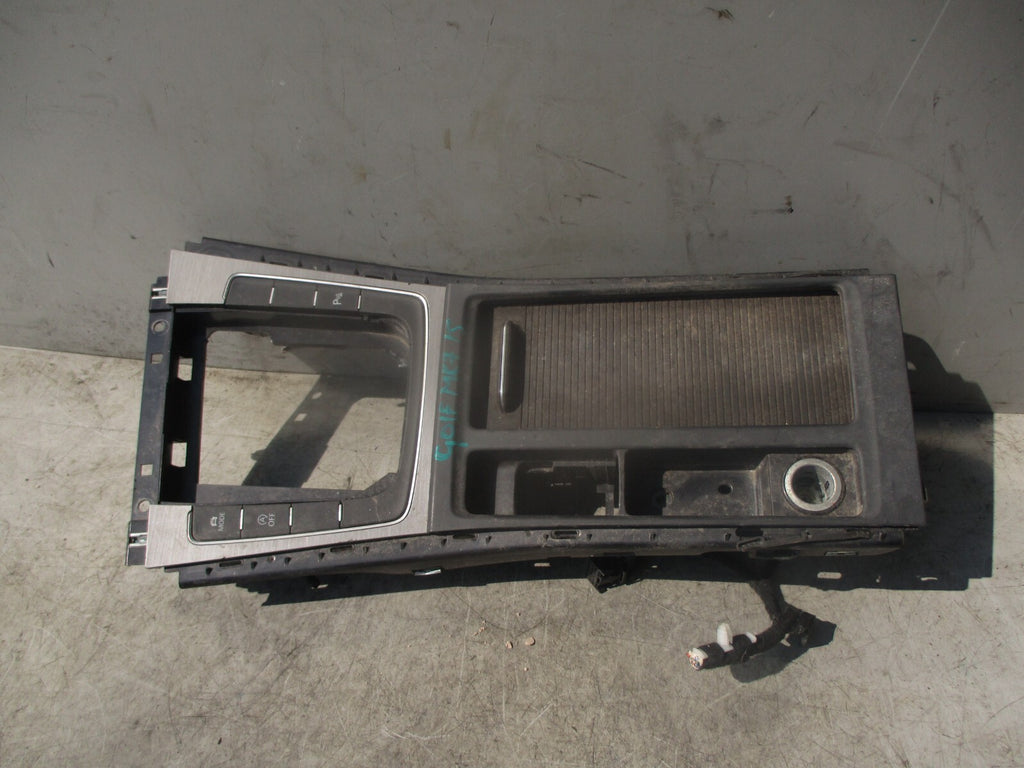 2015 VOLKSWAGEN GOLF MK7 CENTRE CONSOLE CUP HOLDER GEAR SURROUND TRIM 5G2863245F