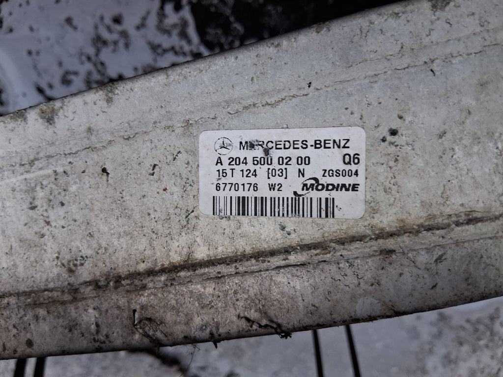 2009 MERCEDES BENZ C CLASS W204 INTER COOLER A2045000200