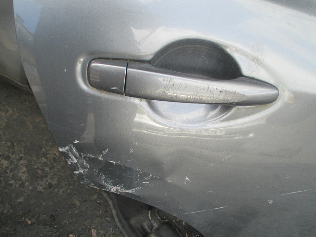 NISSAN QAHQAI J11 MK2 2017 OSR DRIVER SIDE REAR COMPLETE DOOR GREY