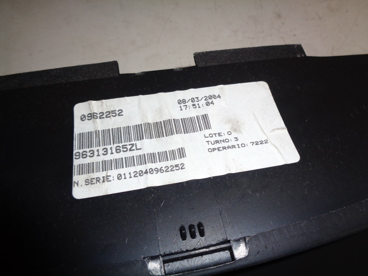 CITROEN XSARA PICASSO 2004 INSTRUMENT CLUSTER SURROUND INTERIOR TRIM 96313165ZL