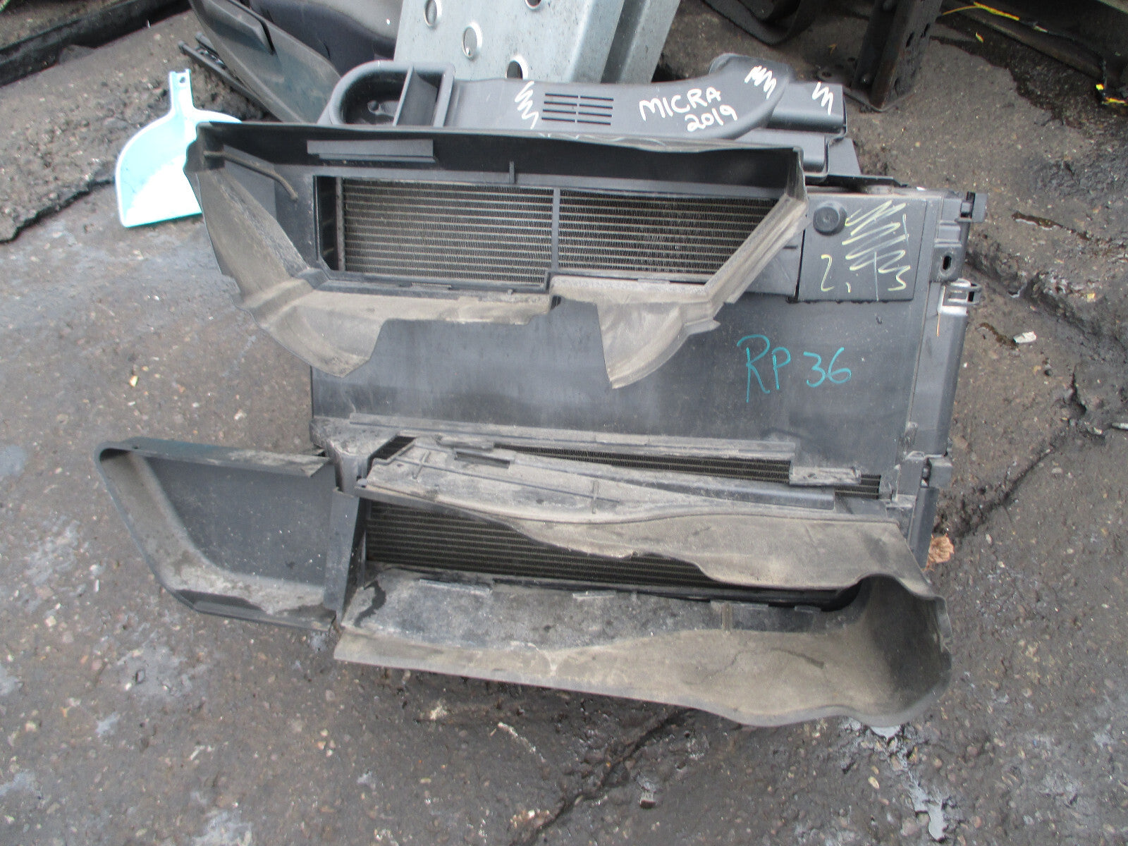 2019 NISSAN MICRA K14 1.0 PETROL RADIATOR RADPACK 214105FA0A 214815FA0B RP36