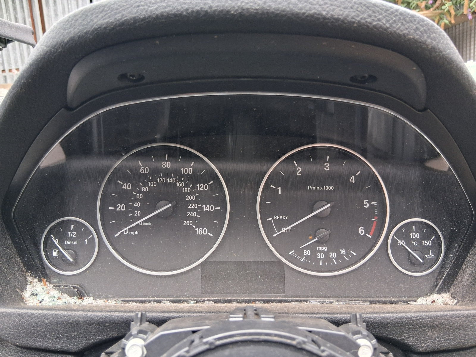 2015 BMW 3 SERIES F30 ESTATE 2.0 DIESEL MANUAL SPEEDOMETER INSTRUMENT CLUSTER