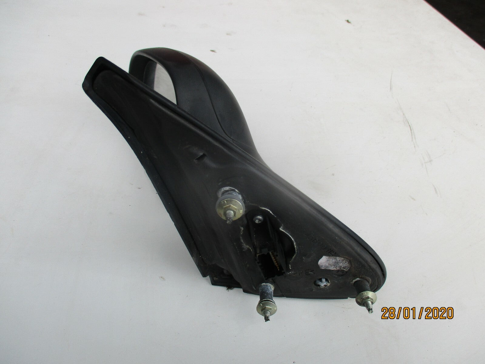 RENAULT MEGANE MK1 1996 NS PASSENGER SIDE ELECTRIC DOOR WING MIRROR BLACK