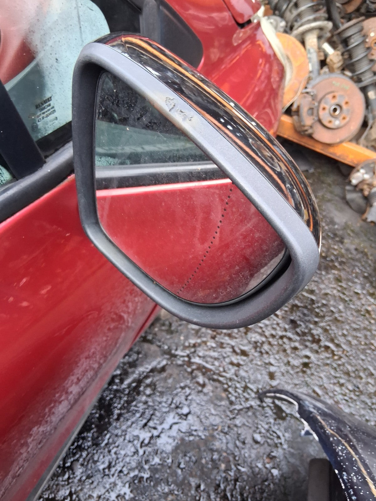 2013 RENAULT CLIO X98 MK4 OSF DRIVER SIDE FRONT RIGHT ELECTRIC WING MIRROR