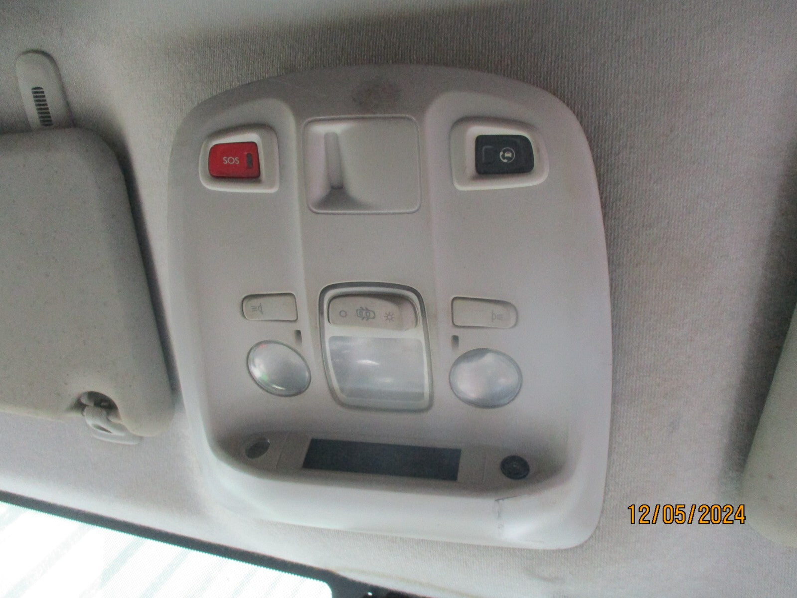 VAUXHALL VIVARO MK3 C 2020 FRONT INTERIOR ROOF READING LIGHT
