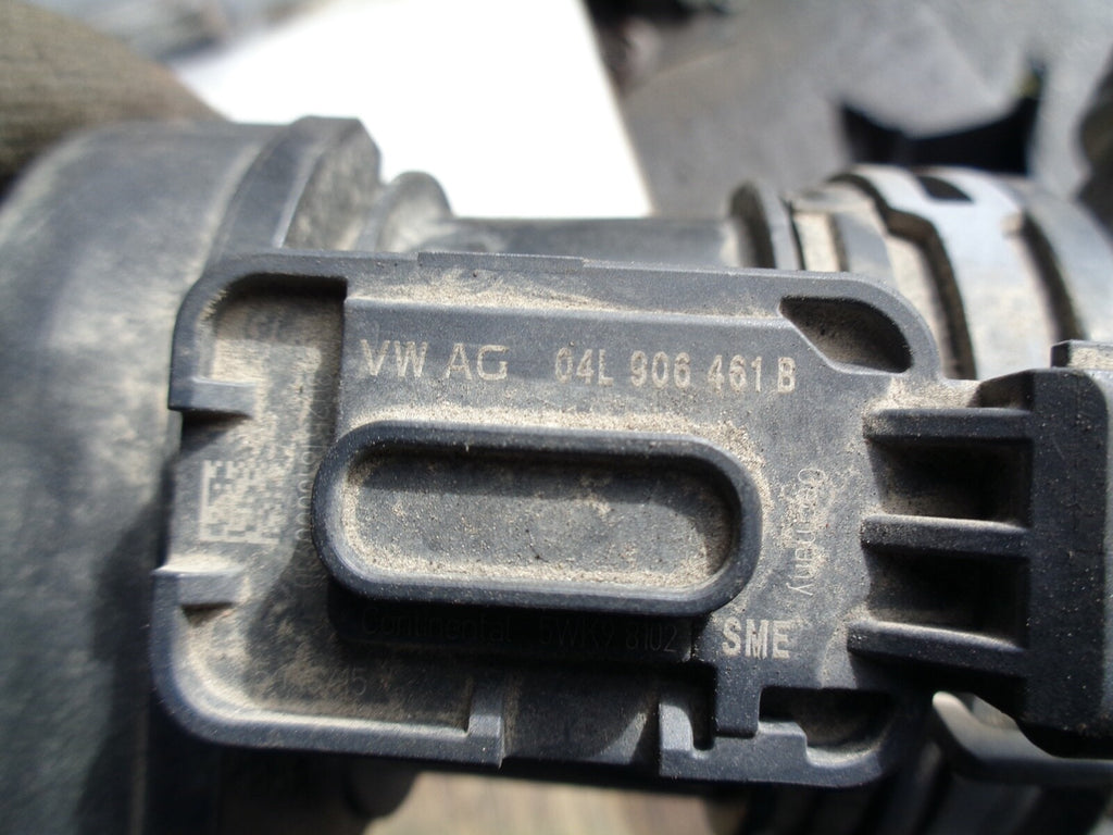 VW VOLKSWAGEN GOLF 2.0 TDI MK7 AIR FLOW METER INTAKE 04L906461B 5Q0129654