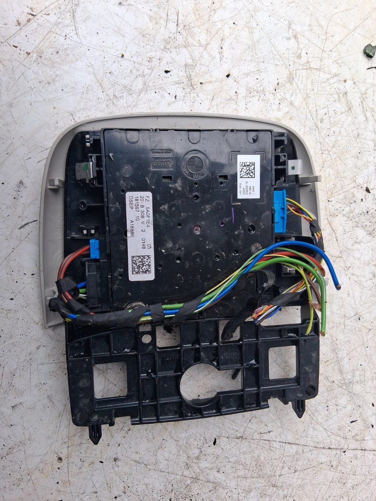 2021 BMW MINI COUNTRYMAN F60 FRONT INTERIOR ROOD READING COURTESY LIGHT 5A0F1E4