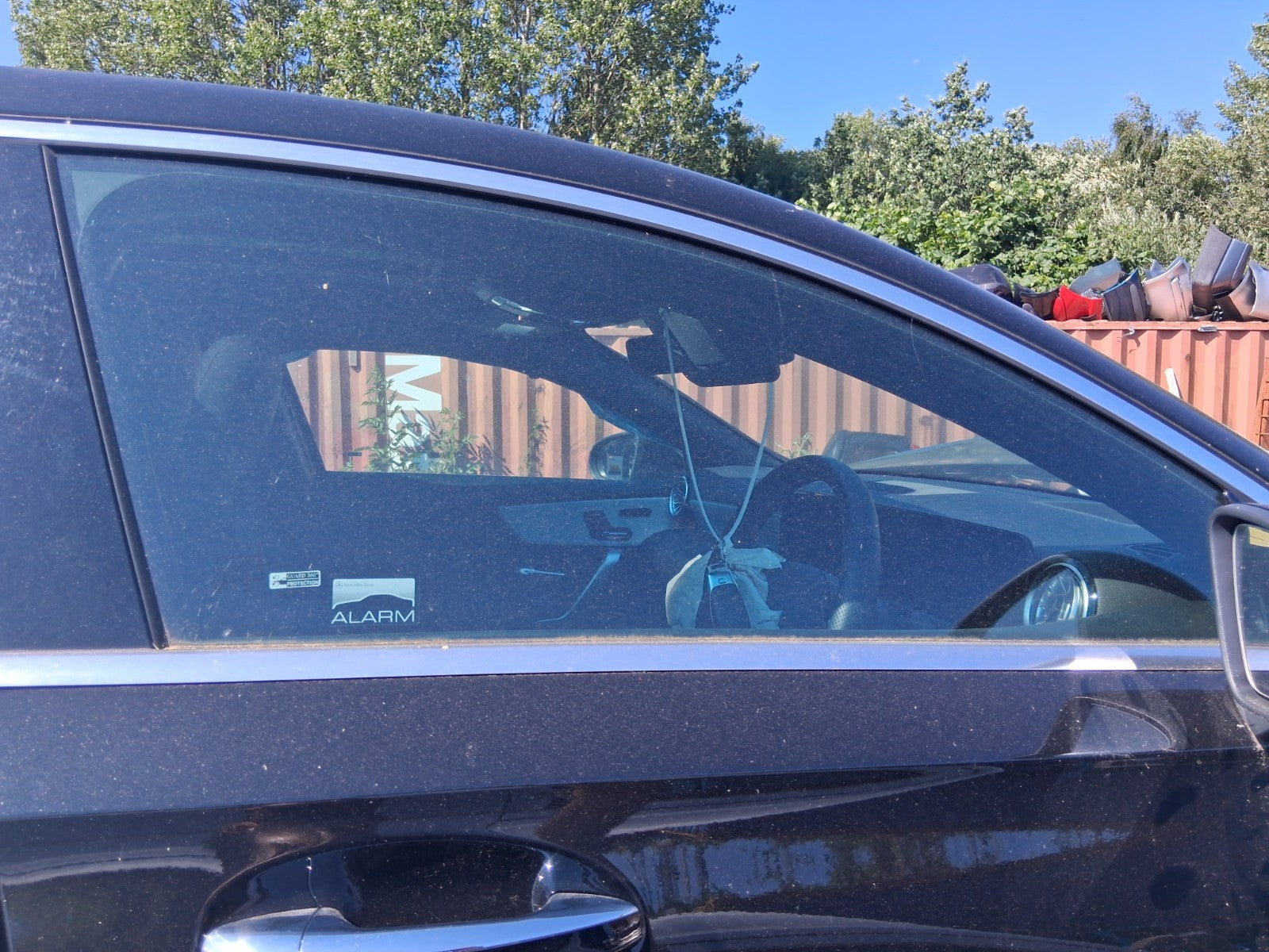 2023 MERCEDES BENZ A CLASS AMG W177 OSF DRIVER FRONT DOOR MAIN WINDOW GLASS