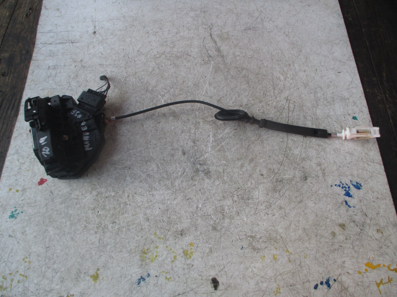 FORD MONDEO MK5 2019 NSF PASSENGER SIDE FRONT DOOR LOCK MECHANISM BM5AA21813DG