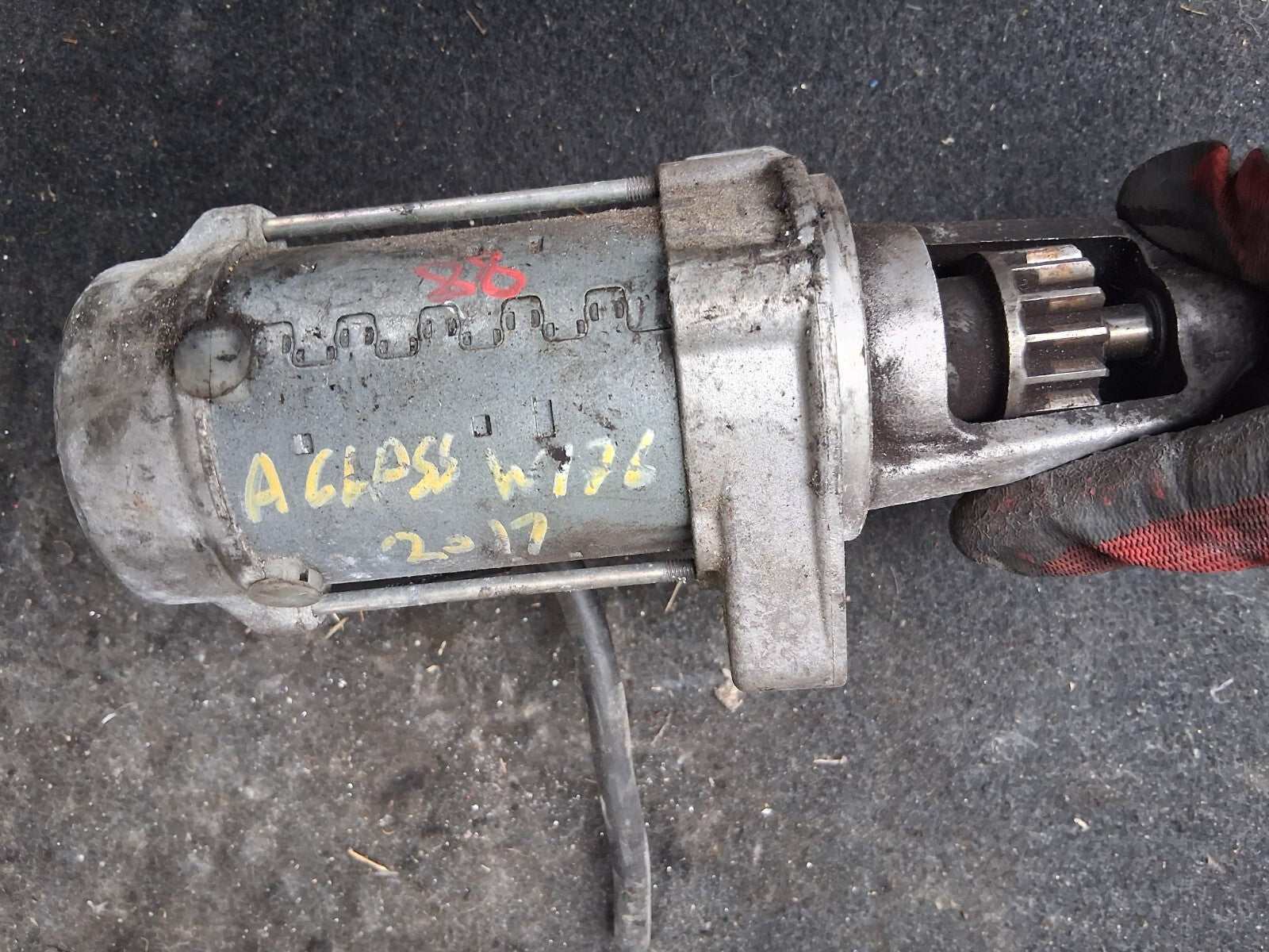MERCEDES BENZ 2017 A CLASS W176 1.5 DIESEL STARTER MOTOR A6459060800