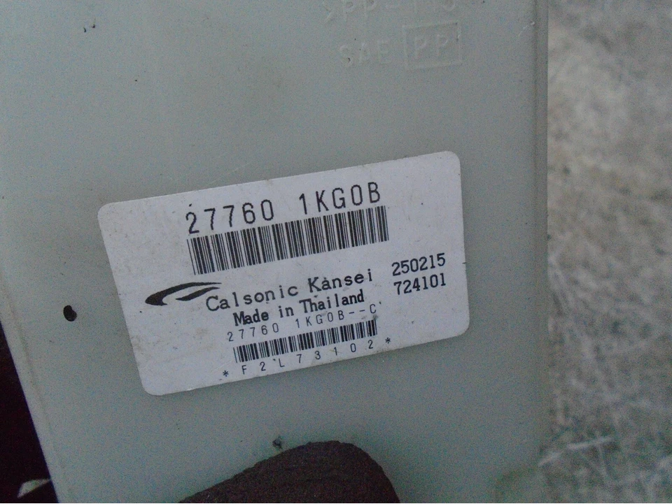 NISSAN JUKE 2015 AC AIR CONDITIONING AMPLIFIER 277601KGOB