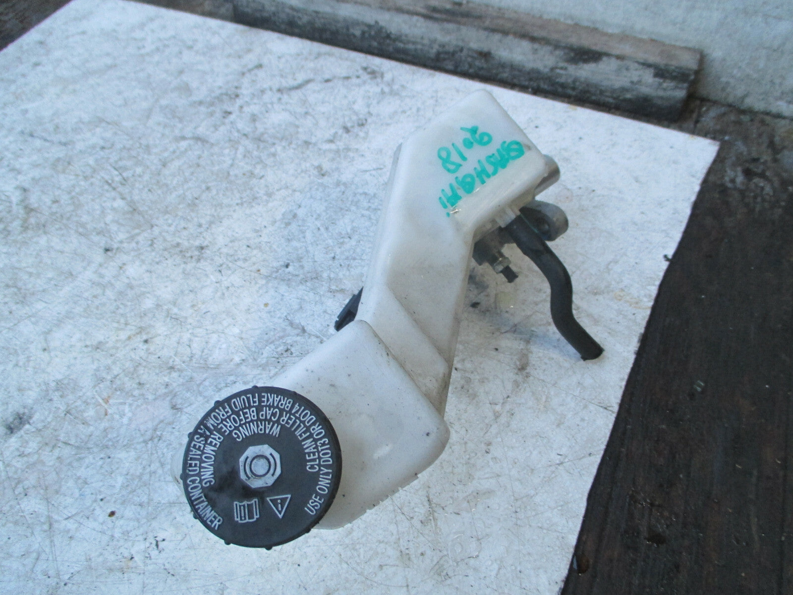NISSAN QASHQAI J11 2018 BRAKE MASTER CYLINDER 0204796652