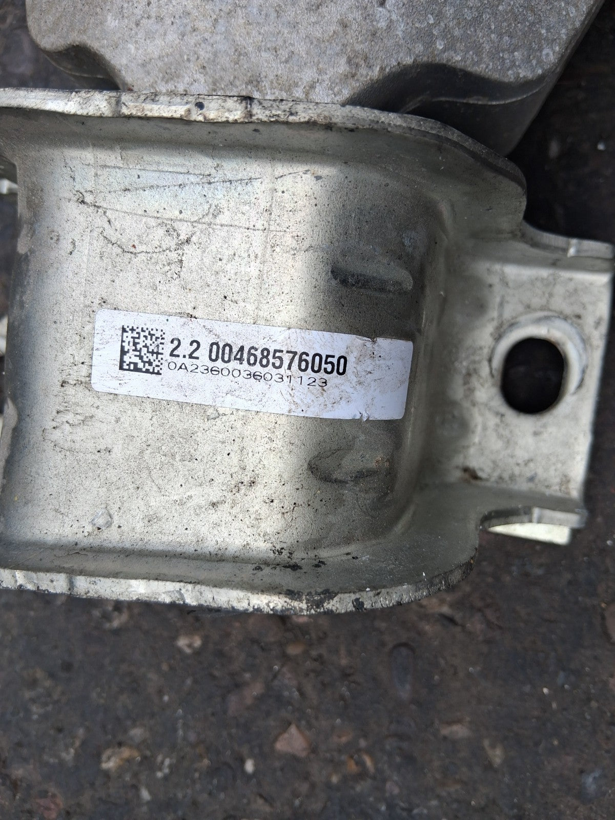 2024 FIAT DUCATO MK3 FACELIFT 2.2 DIESEL TRANSMISSION BRACKET 00468576050