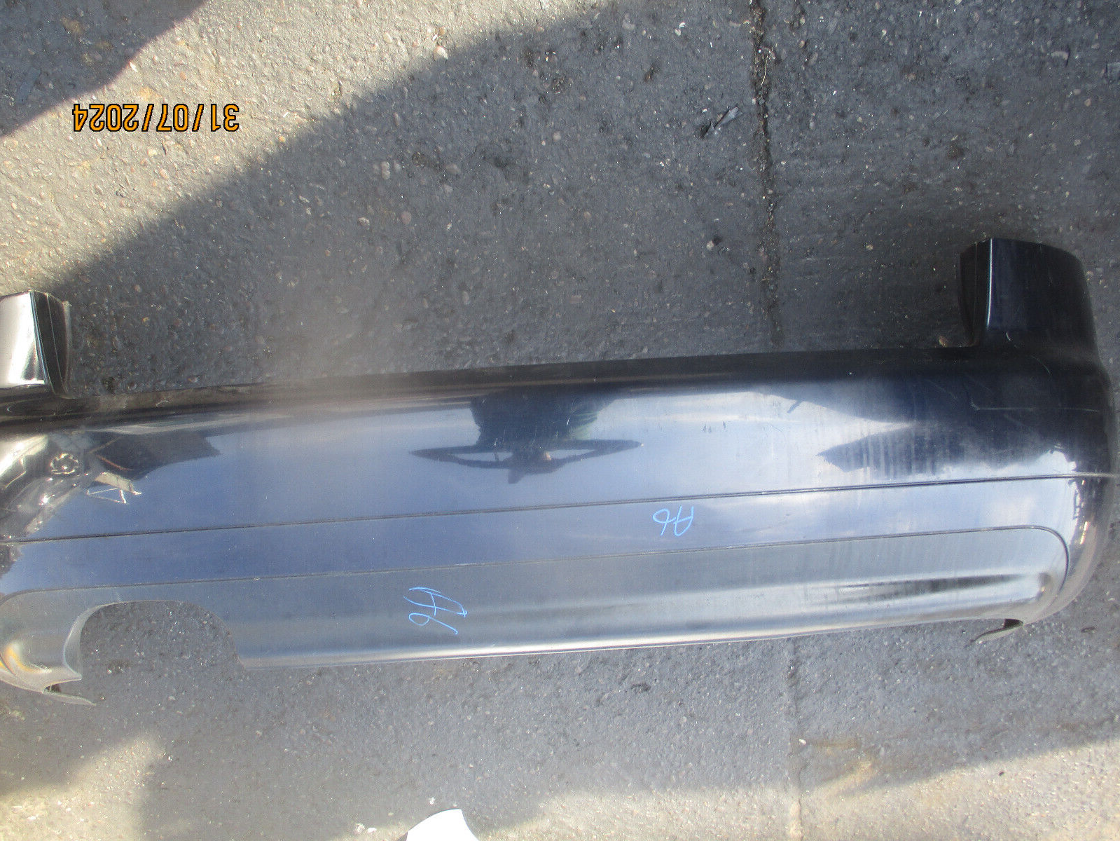 2004 AUDI A6 C5 REAR COMPELTE BUMPER GREY