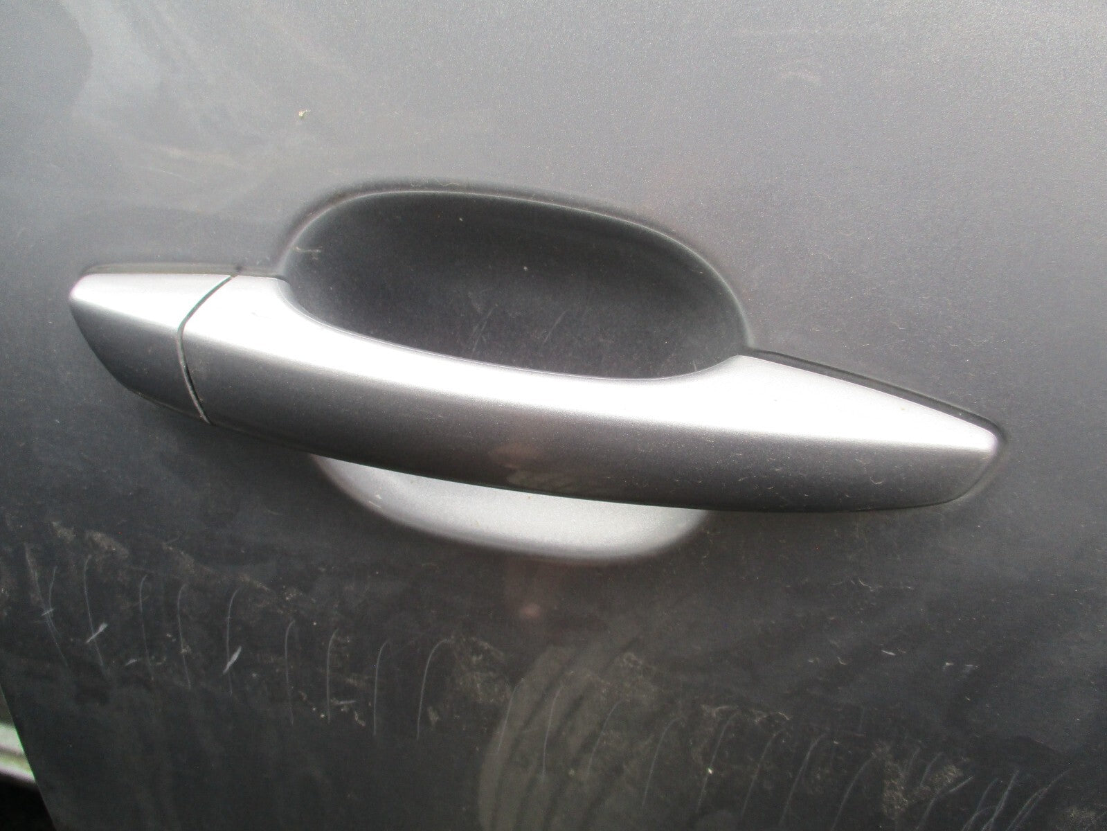 2019 VAUXHALL COMBO E MK4 NS PASSENGER SIDE SLIDING EXTERIOR DOORHANDLE GREY KCA