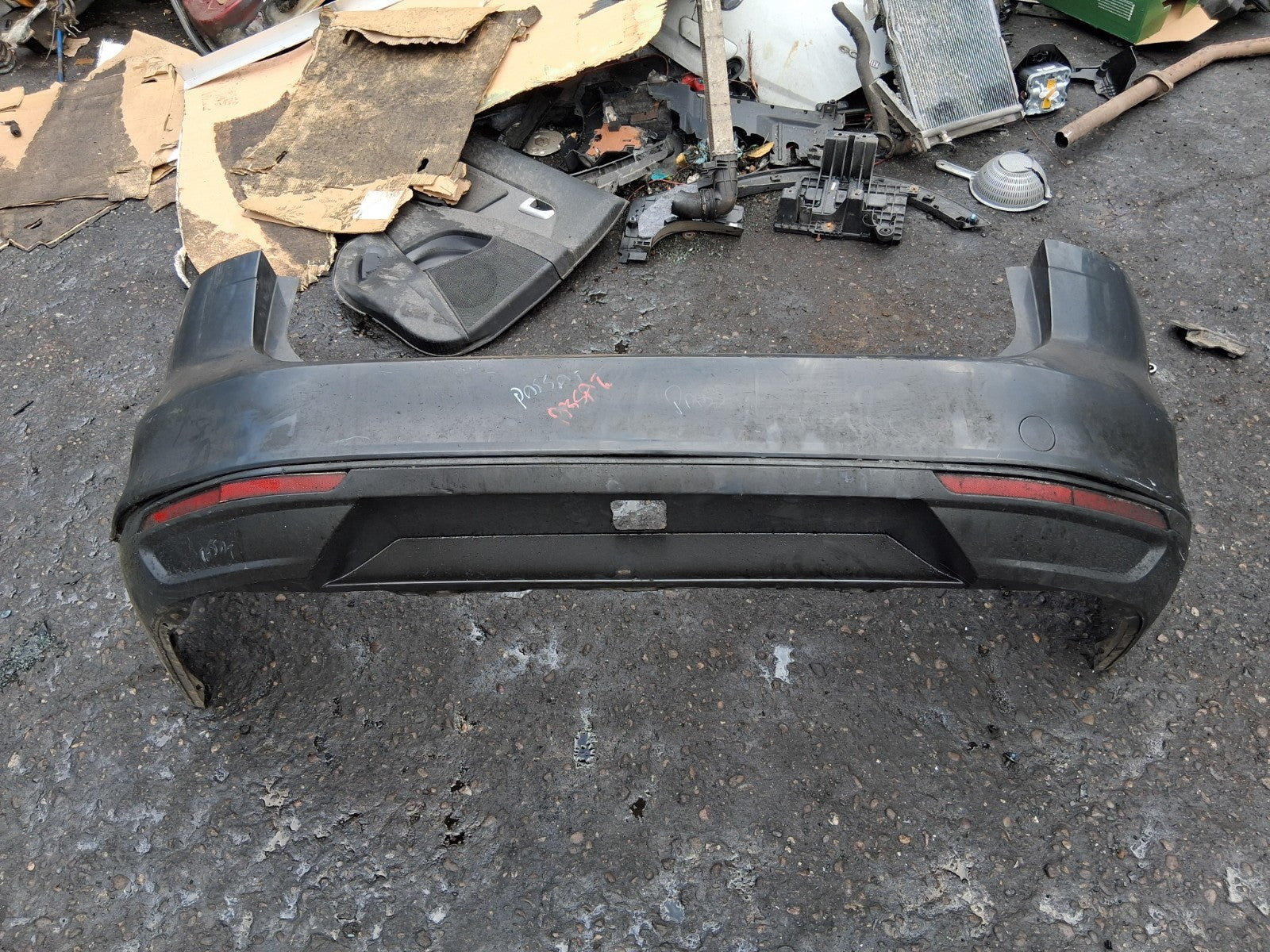 2018 VW VOLKSWAGEN PASSAT B8 ESTATE REAR BUMPER GREY