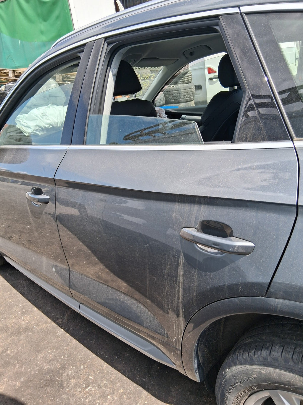 2019 AUDI Q5 ESTATE FY NSR PASSENGER SIDE REAR DOOR CARD PANEL