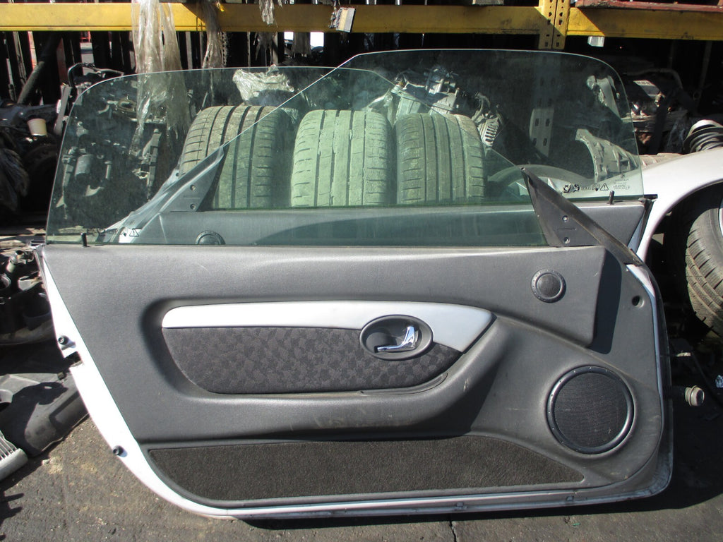 MG MGF 2001 MK1 1.8 NS PASSENGER SIDE LEFT COMPLETE DOOR SILVER
