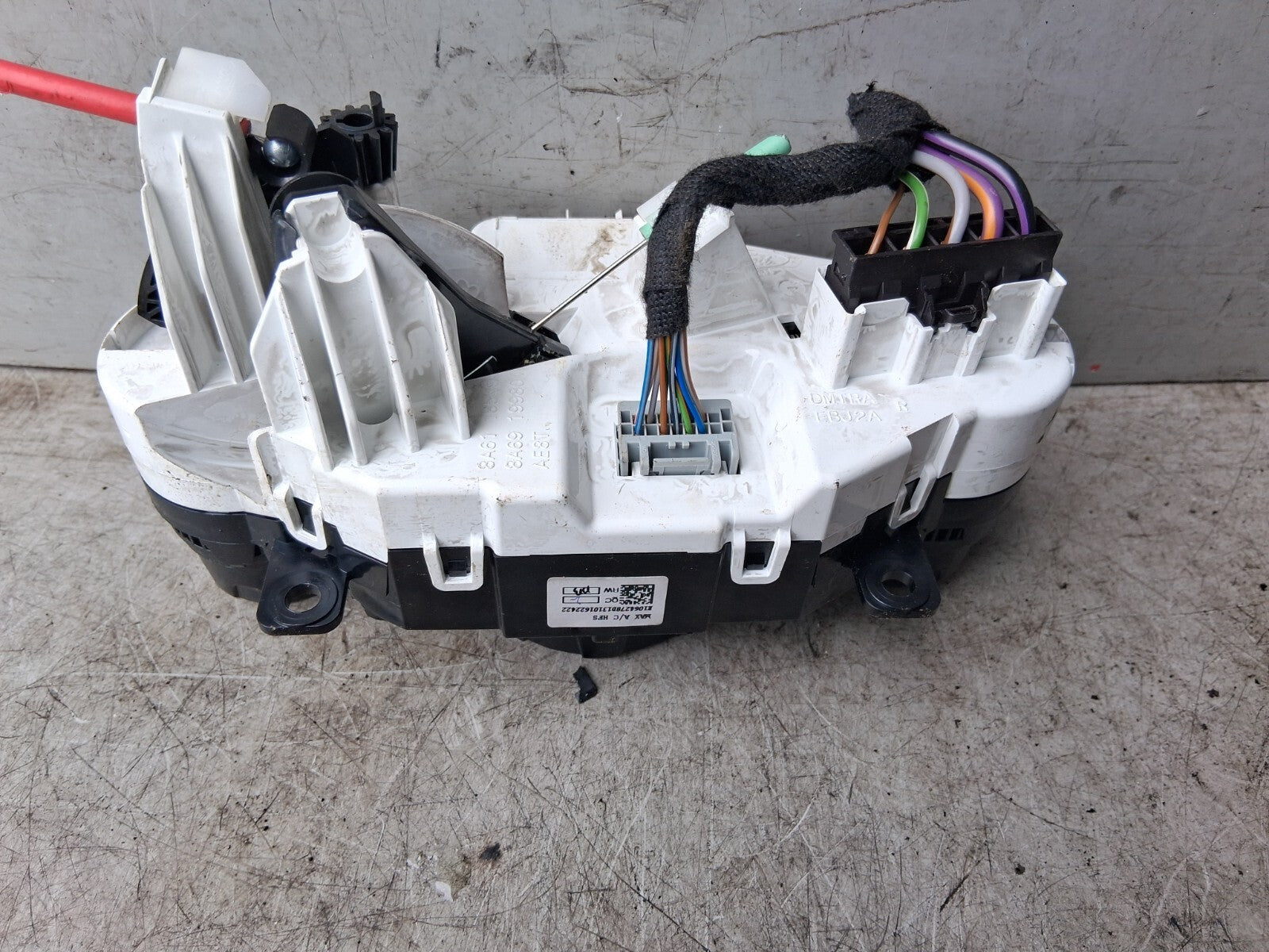 FORD FIESTA MK7 2016 AC HEATER CLIMATE CONTROL SWITCH PANEL 8A6118549