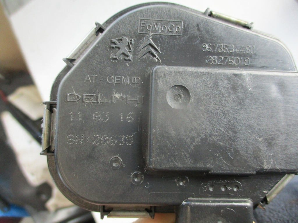 PEUGEOT 207 2009 1.6 DIESEL ENGINE THROTTLE BODY ASSEMBLY 9673534480  28275019