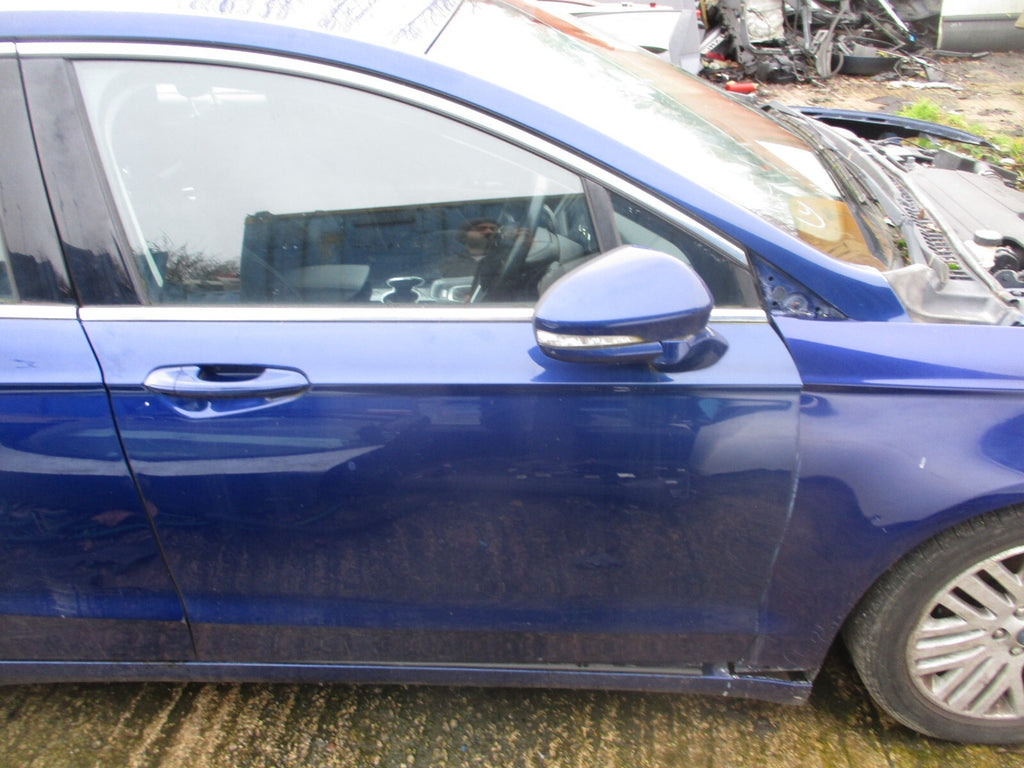2017 FORD MONDEO MK5 OSF DRIVER SIDE FRONT BARE DOOR BLUE LD