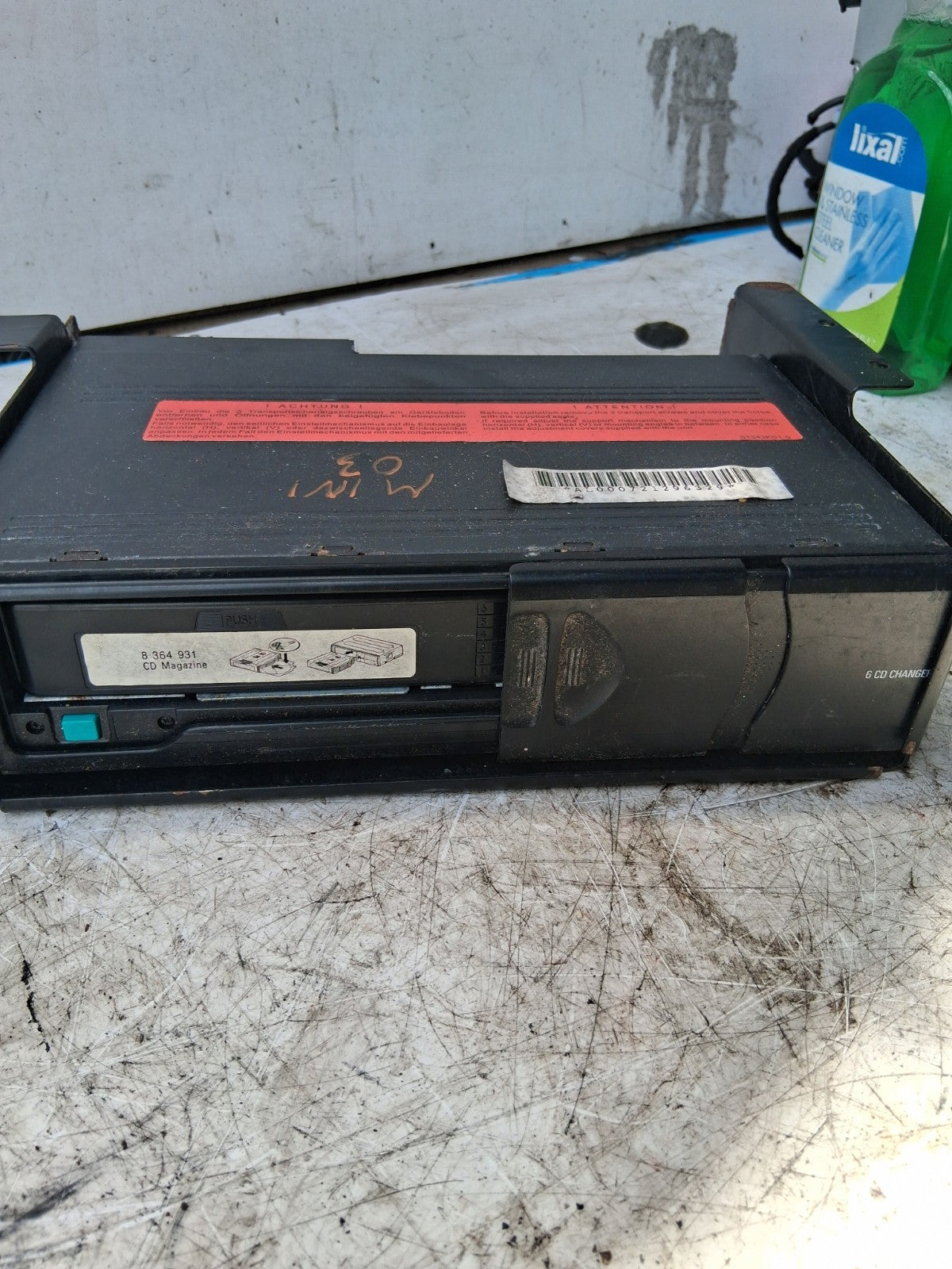 2003 MINI CD CHANGER 65126913388