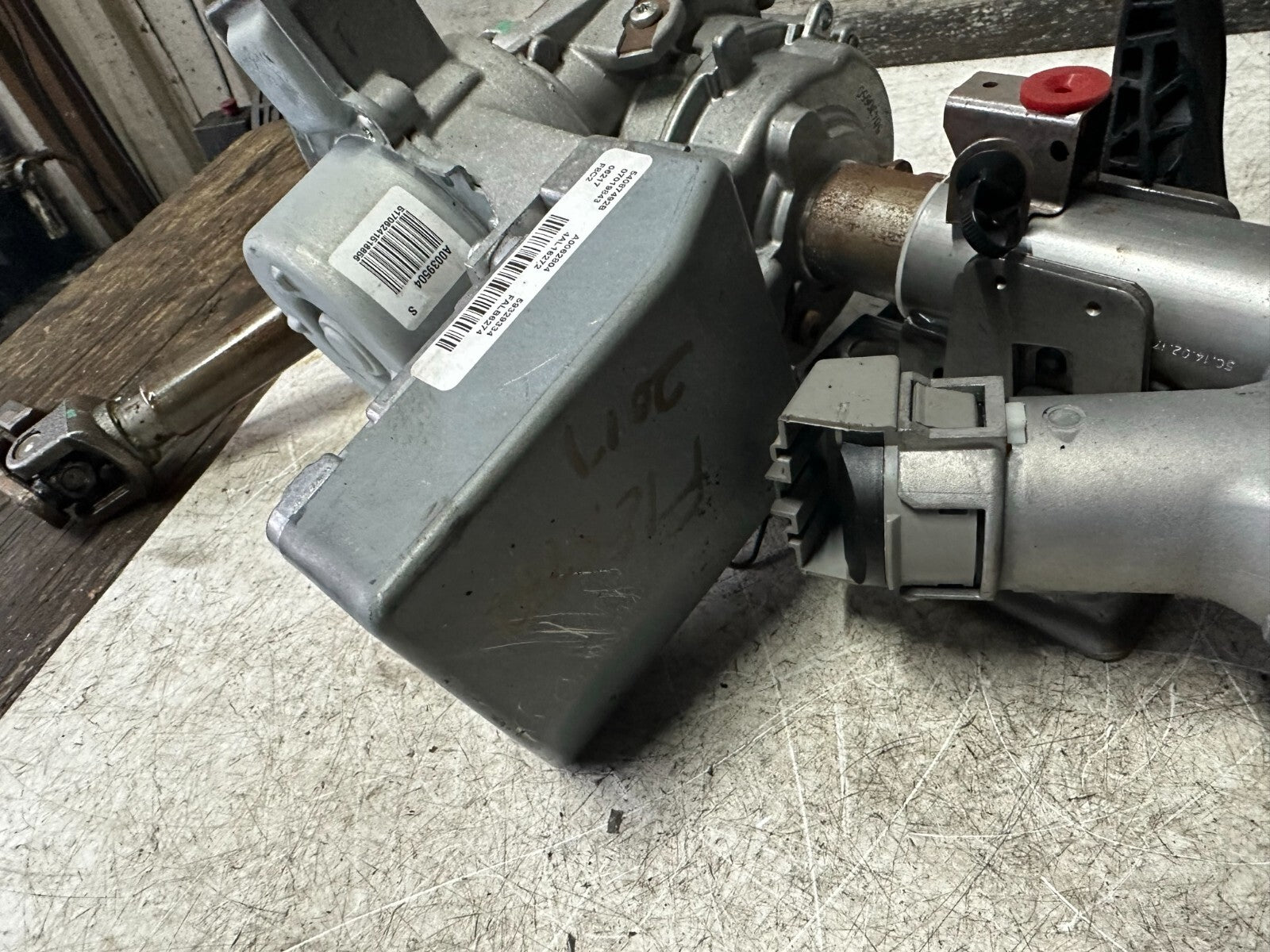 2017 FORD FIESTA MK7 STEERING COLUMN POWER STEERING PUMP COMPLETE C1BC30529BV