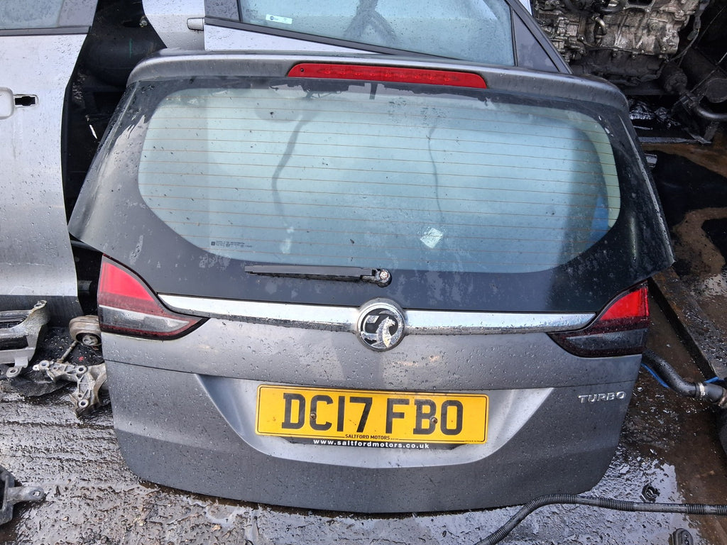 2017 VAUXHALL ZAFIRA C TOURER COMPLETE REAR TAILGATE BOOTLID GREY