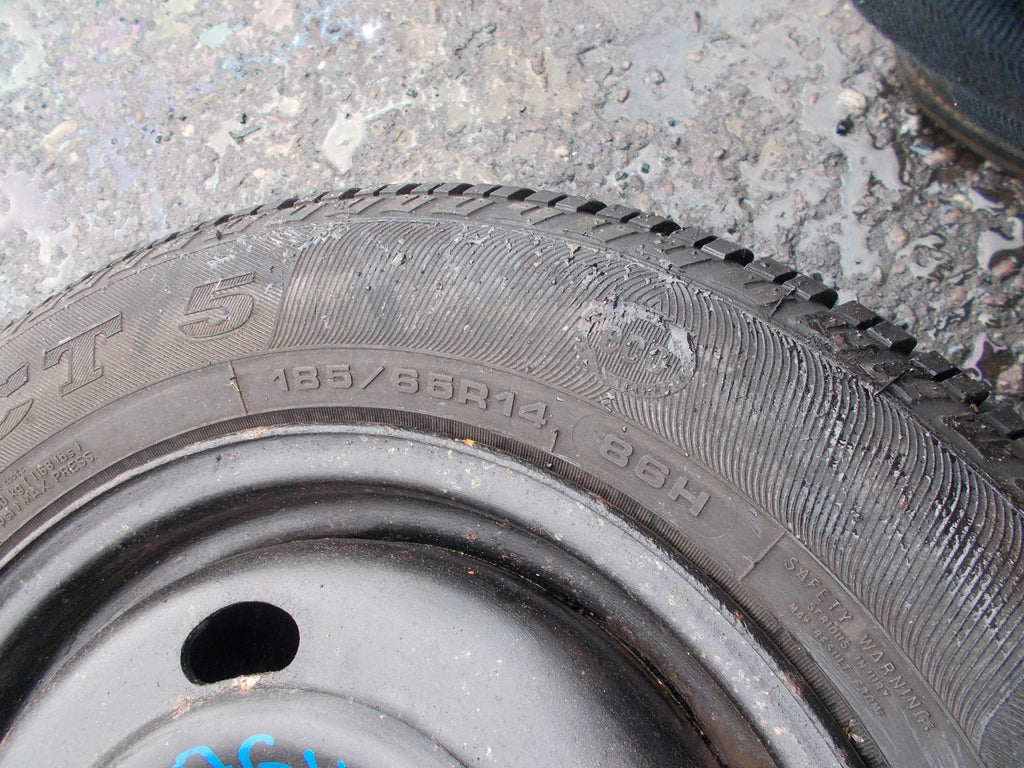RENUALT LAGUNA GOODYEAR 4 STUD 14 INCH STEEL WHEEL 185/65 R14