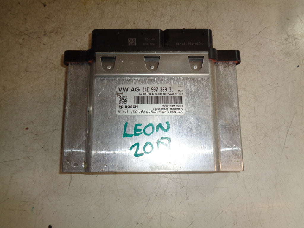 SEAT LEON MK3 2018 1.2 PETROL ENGINE ECU CONTROL MODULE UNIT 04E907309BL