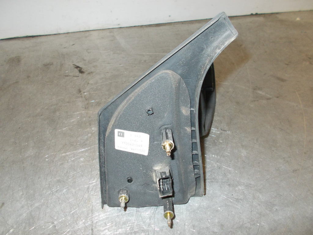 RENAULT SCENIC 2000 OS DRIVER SIDE ELECTRIC DOOR WING MIRROR SILVER