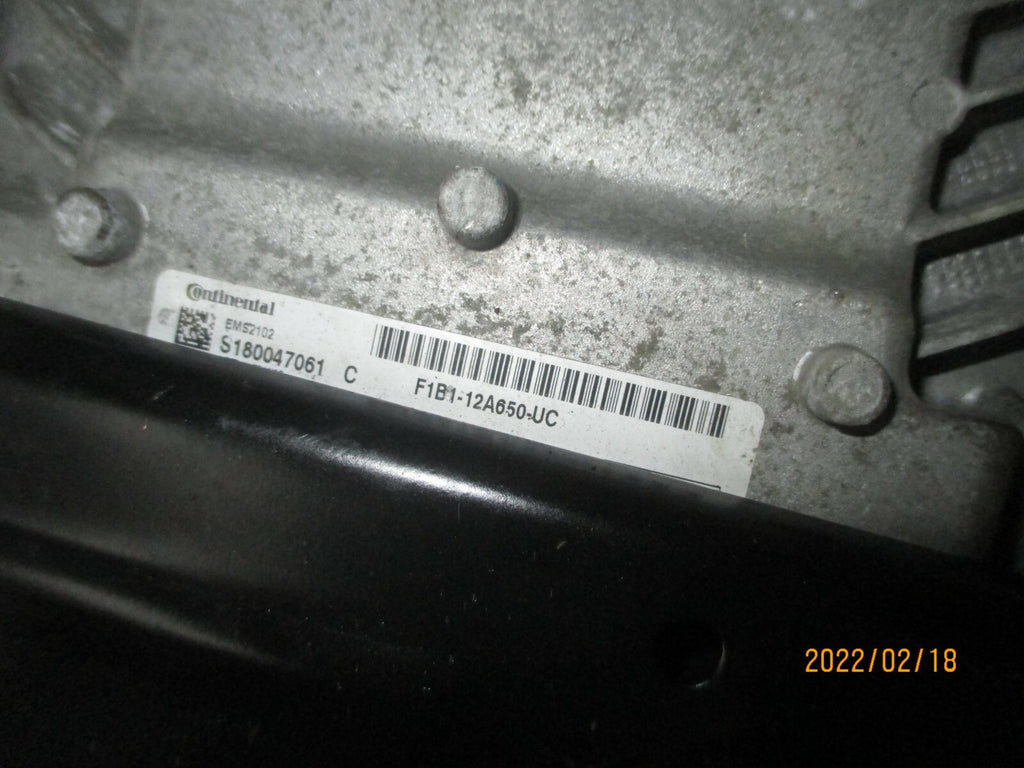 FORD FIESTA MK7 2017 1.25 PETROL ECU ENGINE CONTROL MODULE UNIT F1B112A650UC