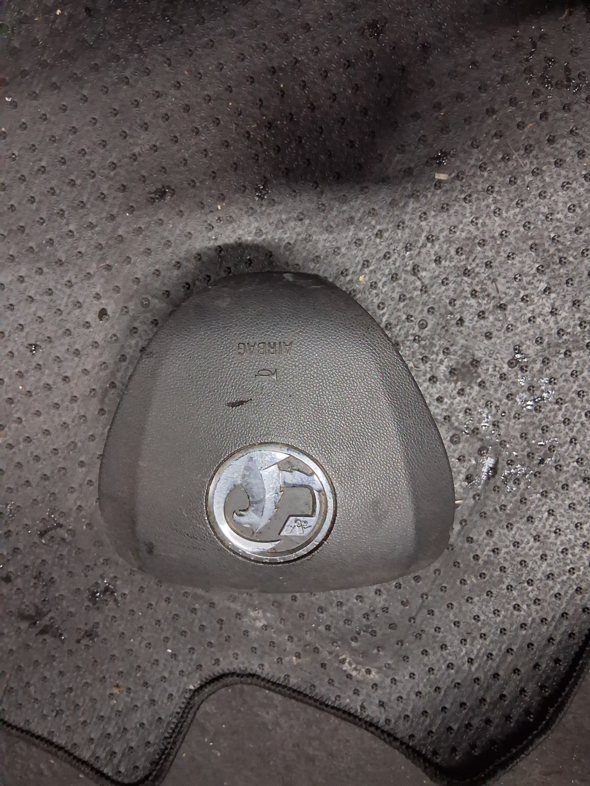 2018 VAUXHALL ZAFIRA C STEERING WHEEL AIRBAG BLACK 39046248