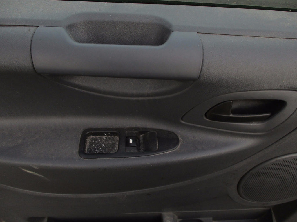FIAT SCUDO 270 2014 NSF PASSENGER SIDE FRONT DOOR GLASS HANDLE CARD REG WHITE