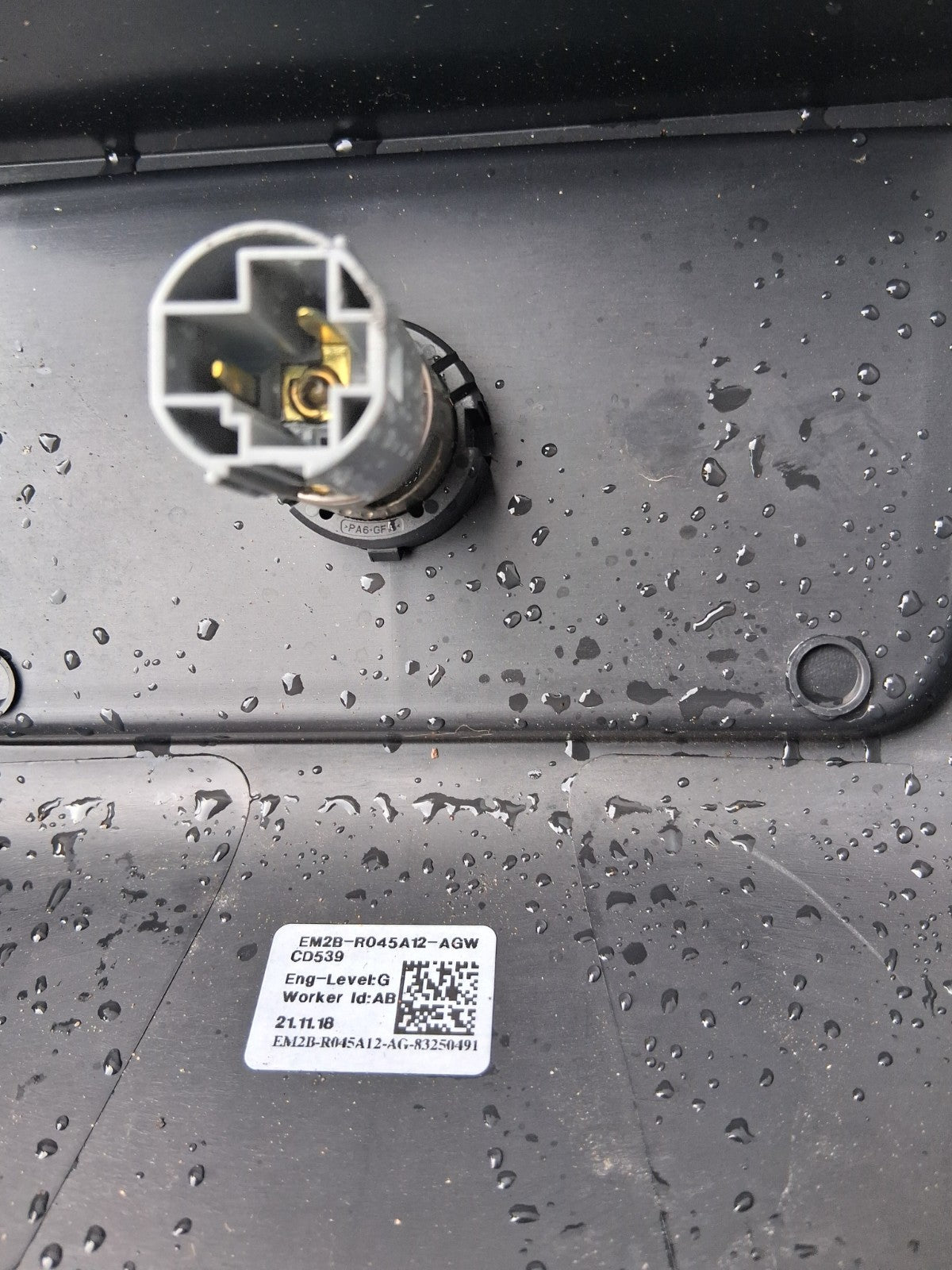 2019 FORD GALAXY MK4 REAR CENTRE CONSOLE INTERIOR TRIM PANEL R045A12