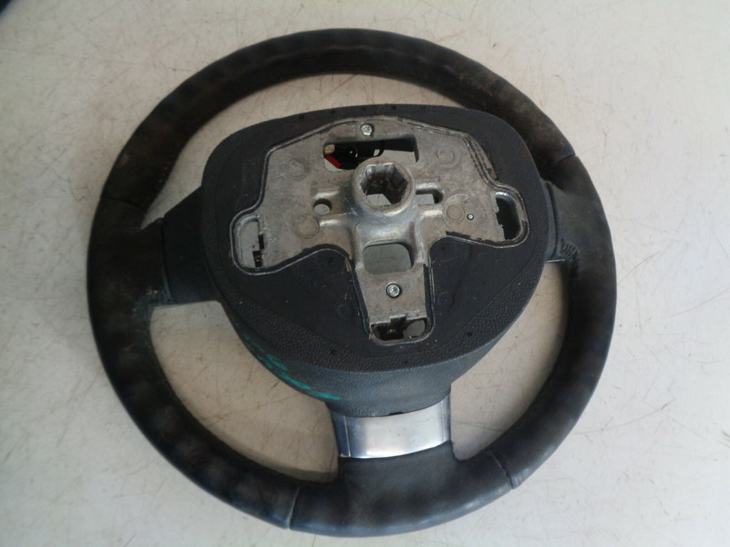 FORD FOCUS MK2 2010 3 SPOKE LEATHER STEERING WHEEL 4M513600ELW